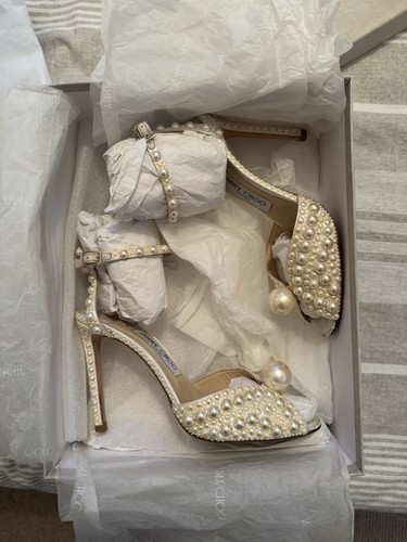Jimmy choo sacora 100 ivory - 100,