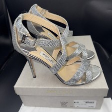 JIMMY CHOO Lottie Silver