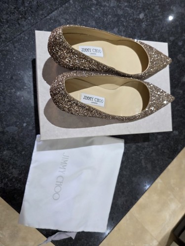 Size jimmy choo - coarse, gold